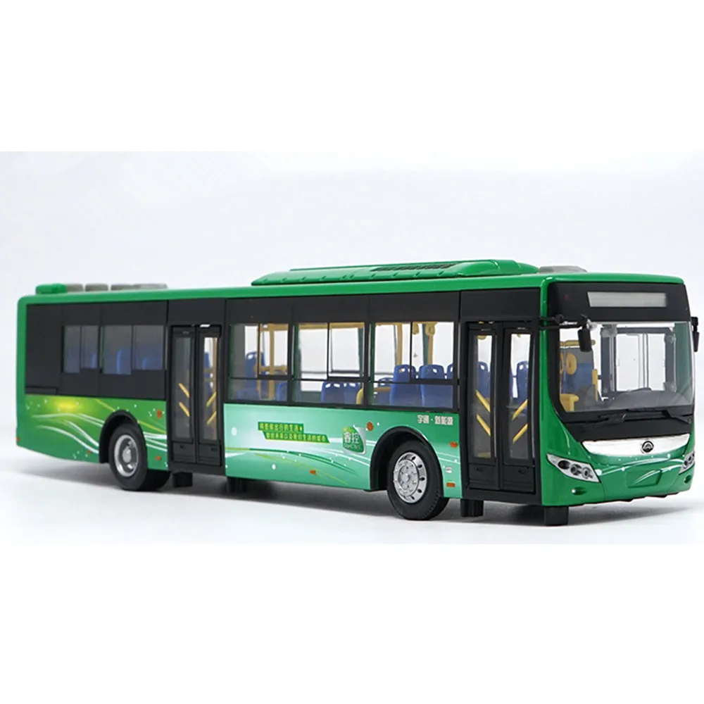 Original Collectible Alloy Model Gift 1:42 Original Yutong Zk6125chevpg21 Hybrid City Transit Bus Vehicle Diecast Toy Model For