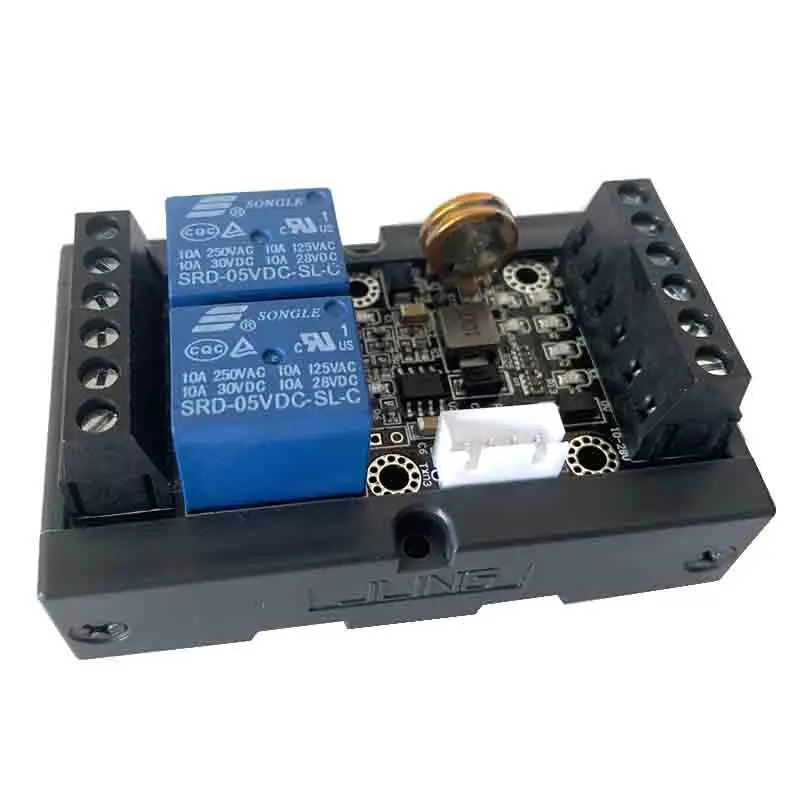 PLC Industrial controller FX1N-06MR Industrial Relay Module Delay Module with shell