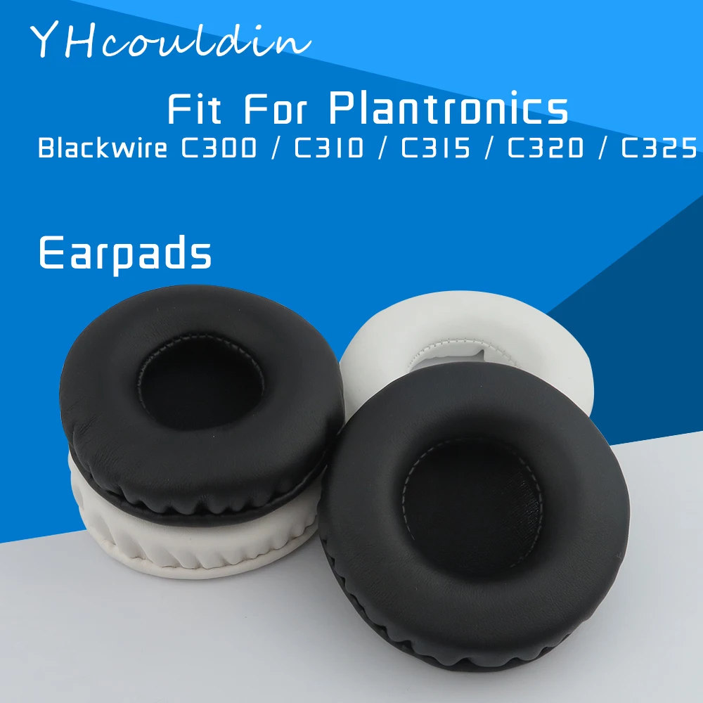 YHcouldin-almohadillas para auriculares Plantronics Blackwire C300, C310, C315, C320, C325, accesorios de repuesto de cuero