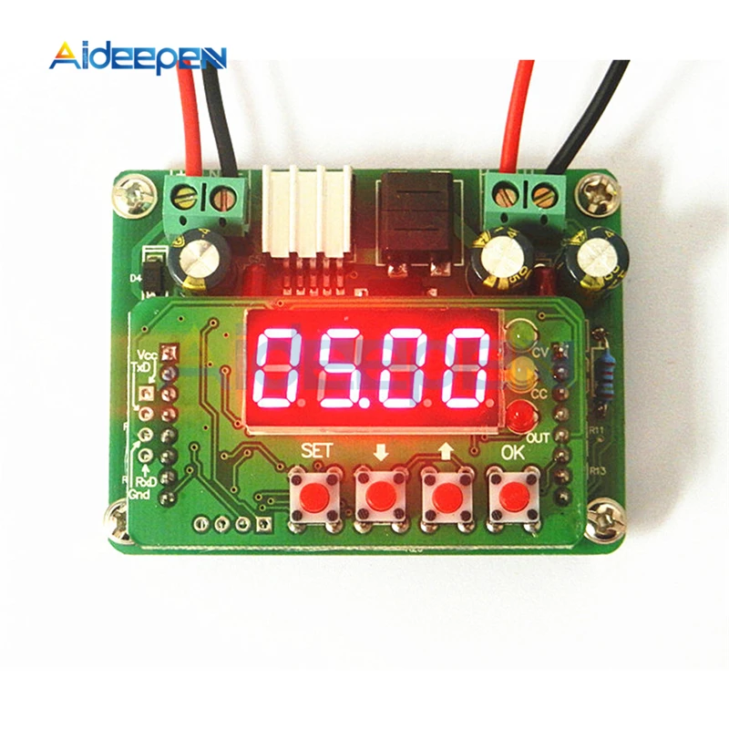 DC-DC وحدة تحويل باك B3603 CNC DC الطاقة قابل للتعديل تنحى وحدة 6 فولت-40 فولت إلى 0.01-36 فولت 3A LED العرض