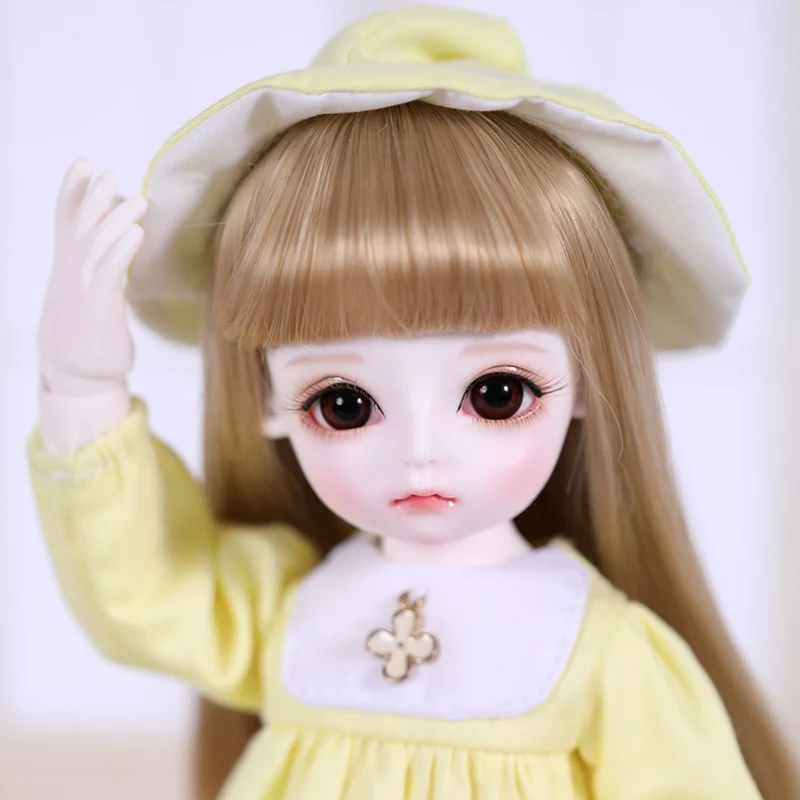 

Обнаженная кукла BJD в масштабе 1/6, милая детская кукла BJD/SD, фигурка из смолы, модель игрушки в подарок. Одежда, обувь, парик в комплект не входят A0145Melissa YOSD