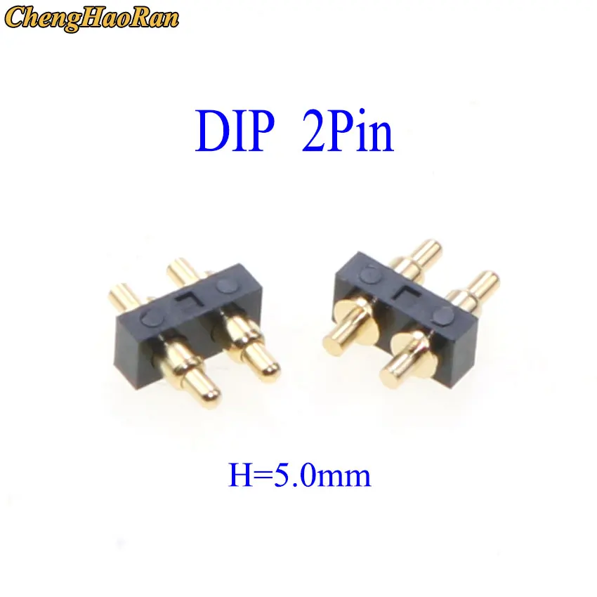 1 Stück für SMT DIP Pogo Pin Stecker Federbelasteter Kontakt Prüfspitze Power Ladeanschluss Pin 2,54 Mesh – Detail 3