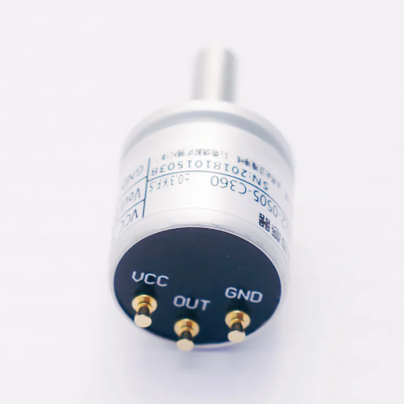 0-360 Degree Rotation Angle Displacement Sensor|Magnetic Angle Sensor|Hall Angle Sensor