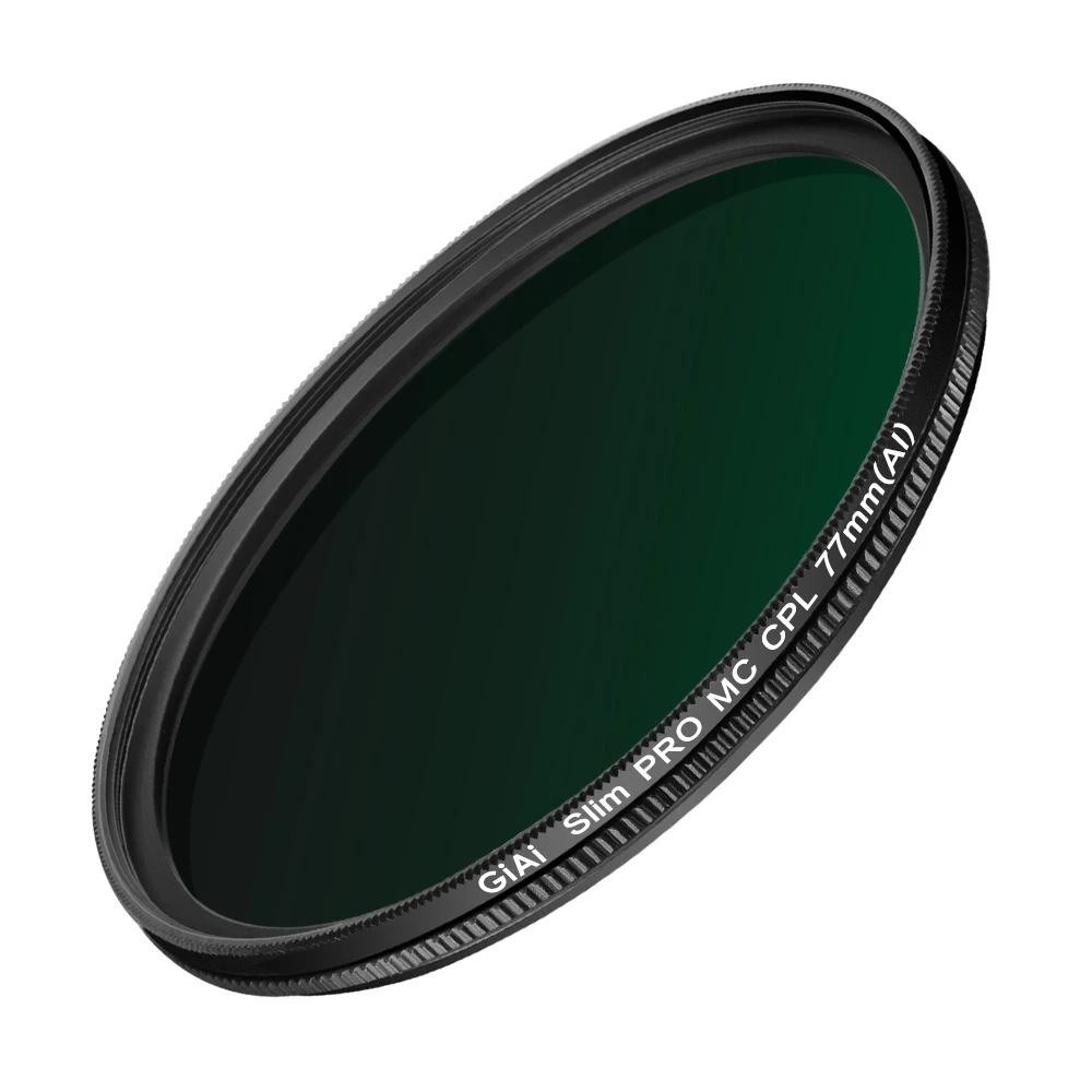 GiAi CPL Filters HD Polarizer Polarizing DSLR Camera Lens 37 49 52 55 58 62 67 72 77 82mm