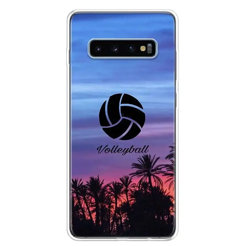 Volleyball Sports Phone Case Cover For Samsung Galaxy A51 A71 A50 A70 A40 A30S A20E A10 A41 A31 A21S A11 A01 A6 A7 A8 A9 Coque