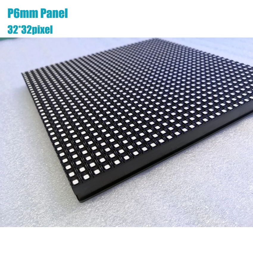 P6 SMD3535 32*32 Pixels Waterproof Module 192*192mm Full Color Outdoor LED Display Screen 1/8S RGB For led Video Wall Panel