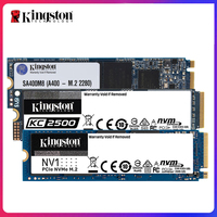 Kingston A400 M2 KC2500 NVME NV2 SSD Internal Solid State Drive M.2 2280 120GB 240GB 480G 250G 1TB 2TB 500G 1T NV2  For laptop