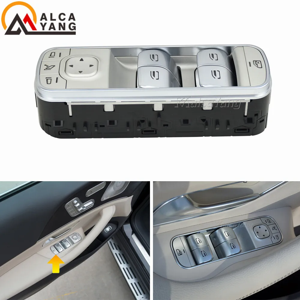 Electric Control Power Master Window Switch A1679054501 1679054501 For Mercedes Benz GLS GLE W167 2019 2020 2021