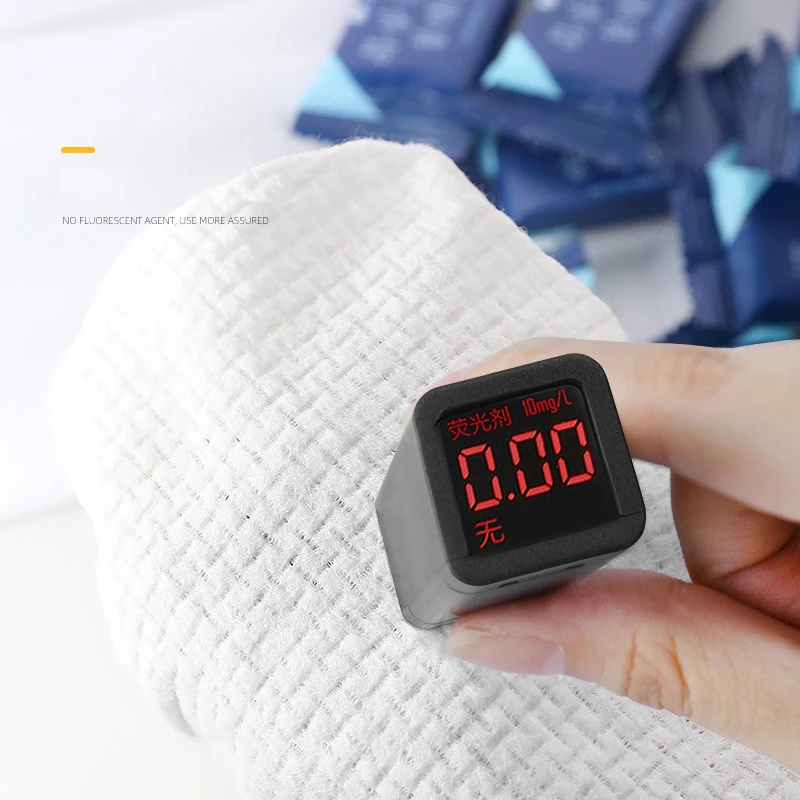 New Cartoon Disposable Compressed Cotton Pad Face Towel Portable Travel Thickened Cleansing Towel Small Square Tissue