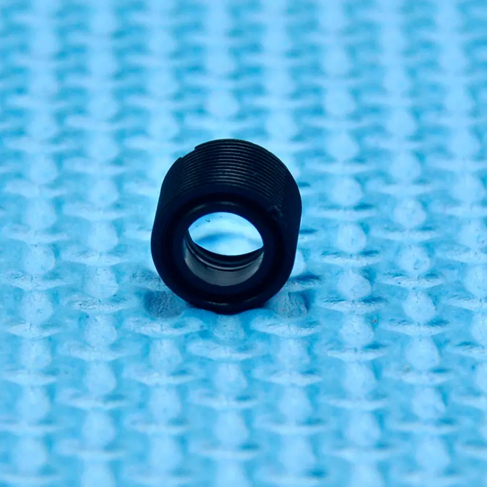 7mm 200nm-1100nm Diode Blue Red IR Laser Plastic Collimating Lense Dot Focus Optics Lens M9 P0.5 Thread