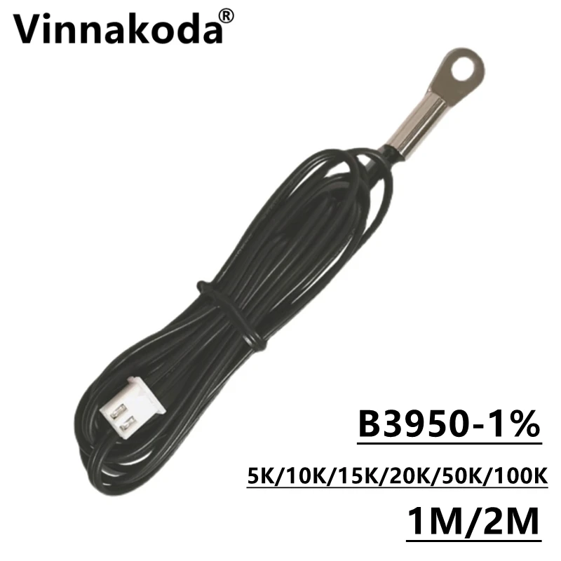 M4 surface fixed temperature probe NTC thermistor negative temperature coefficient probe 5/10/15/20/50/100K