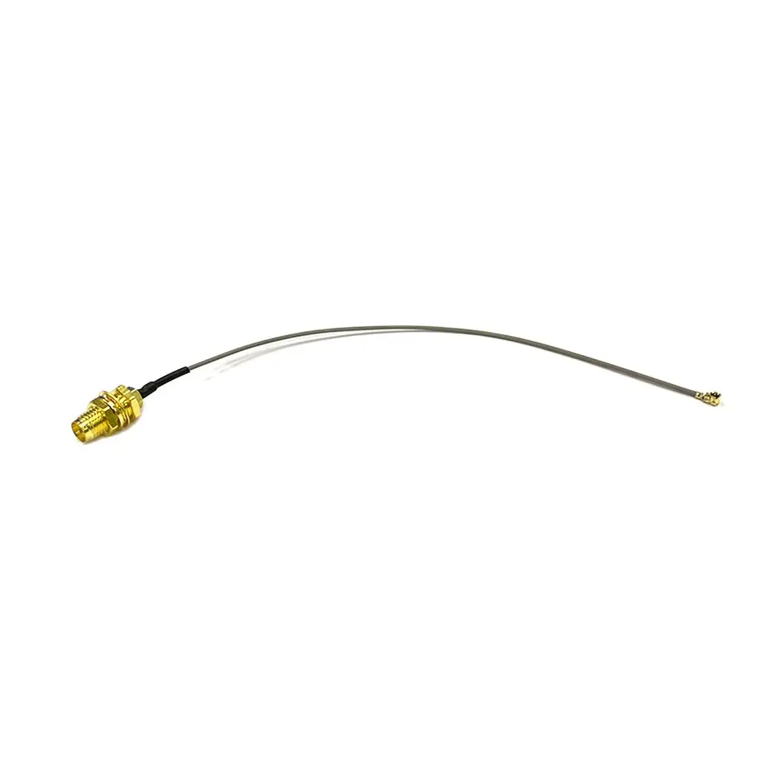2PCS RP SMA Female Jack Inner Pin to MHF4 RF Jumper Cable OD 0.81mm for PCI WIFI Card Wireless Router 10cm/20cm/30cm