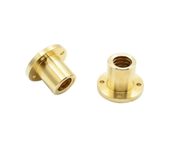 Steel Flange Nut Square Trapezoidal Nut T30*6 T32*6 T36*6 Positive Negative Nuts