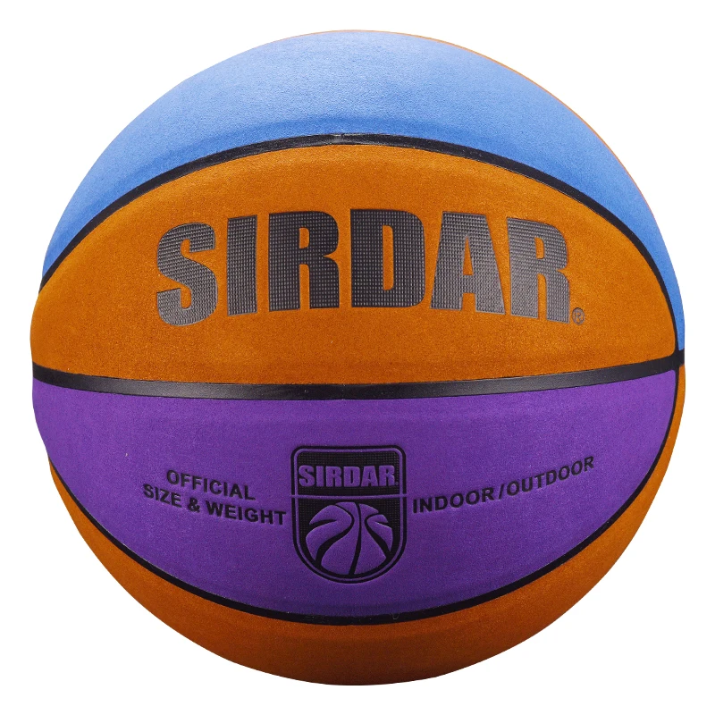 SIRDAR Basketball custom Top quality college basketballs games composite microfiber leather basketball size 7 for male female