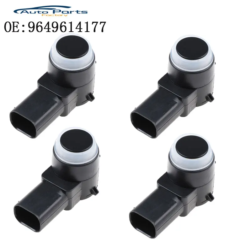

4PCS New PDC Parking Sensor For Citroen Peugeot C4 C5 C6 308 407 2000-2014 9649614177 0263003893