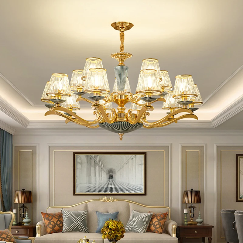 

Роскошная люстра освещение современное украшение гостиной подвесной светильник простой светильник для спальни Европейская столовая люстра светильники