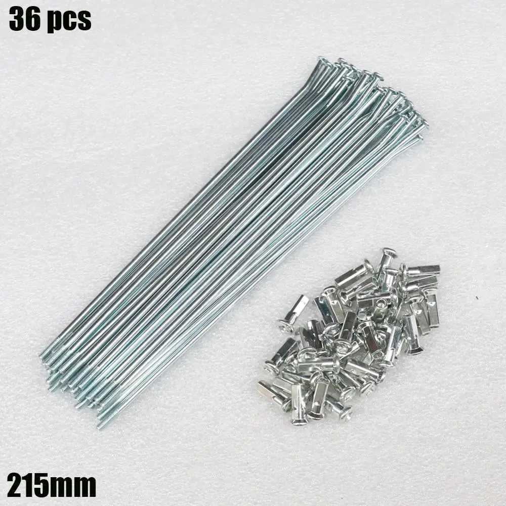 36 pcs 200-245 mm 8G spokes 3.5mm width spokes bend For electric bicycle bike motorcycle radios for motorcycle and child bike