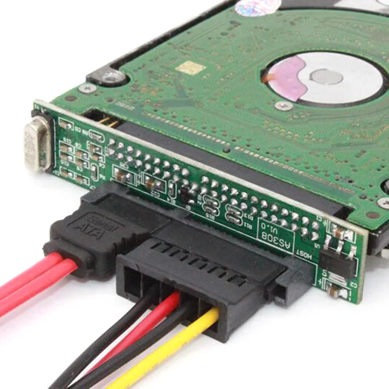 Cablecc 44Pin IDE Disk หญิง SATA Converter Adapter PCBA สำหรับแล็ปท็อป2.5 "Hard Disk Drive