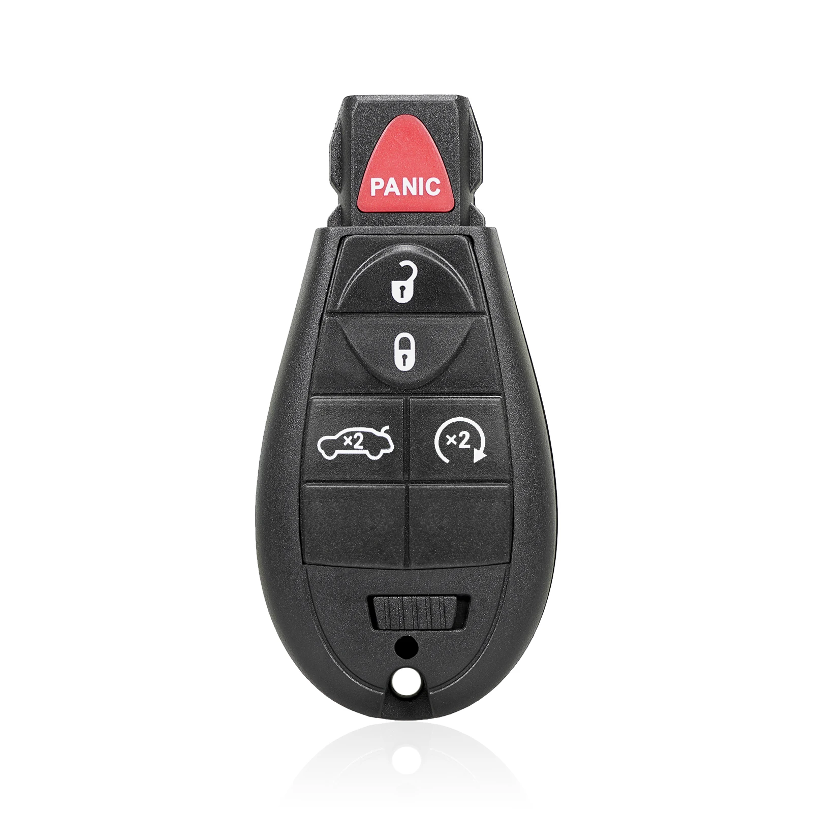 QWMEND 5 Buttons Remote Car key For Jeep Grand Cherokee 2008 2009 2010 2011 2012 2013 M3N5WY783X IYZ-C01C 433Mhz Smart key Fob