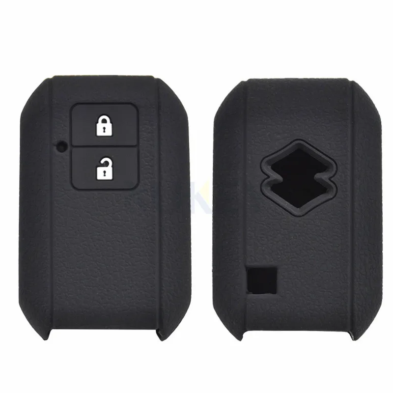 Silicone Remote Key Fob Case For Suzuki Swift SX4 SCORSS Grand Vitara Kizashi Ignis Baleno Liana Alto Splash XL-7 Shell Cover