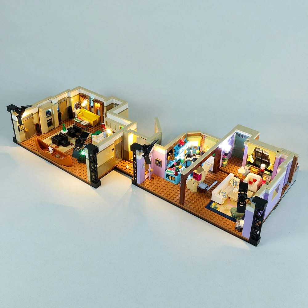 Led Light Kit For 10292 The Friends Apartments Bricks Model Only Lighting Set NOT Include Building Block