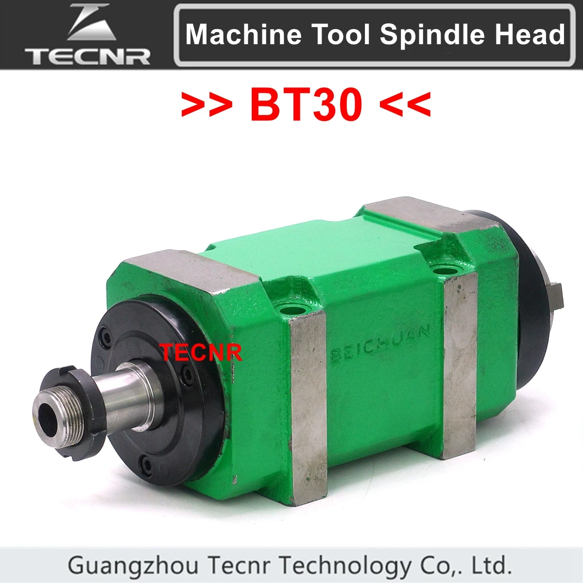 

1.5KW 2Hp BT30 Max. 3000~8000rpm Power Head Power Unit Machine Tool Spindle Head for boring milling drilling tapping Machine