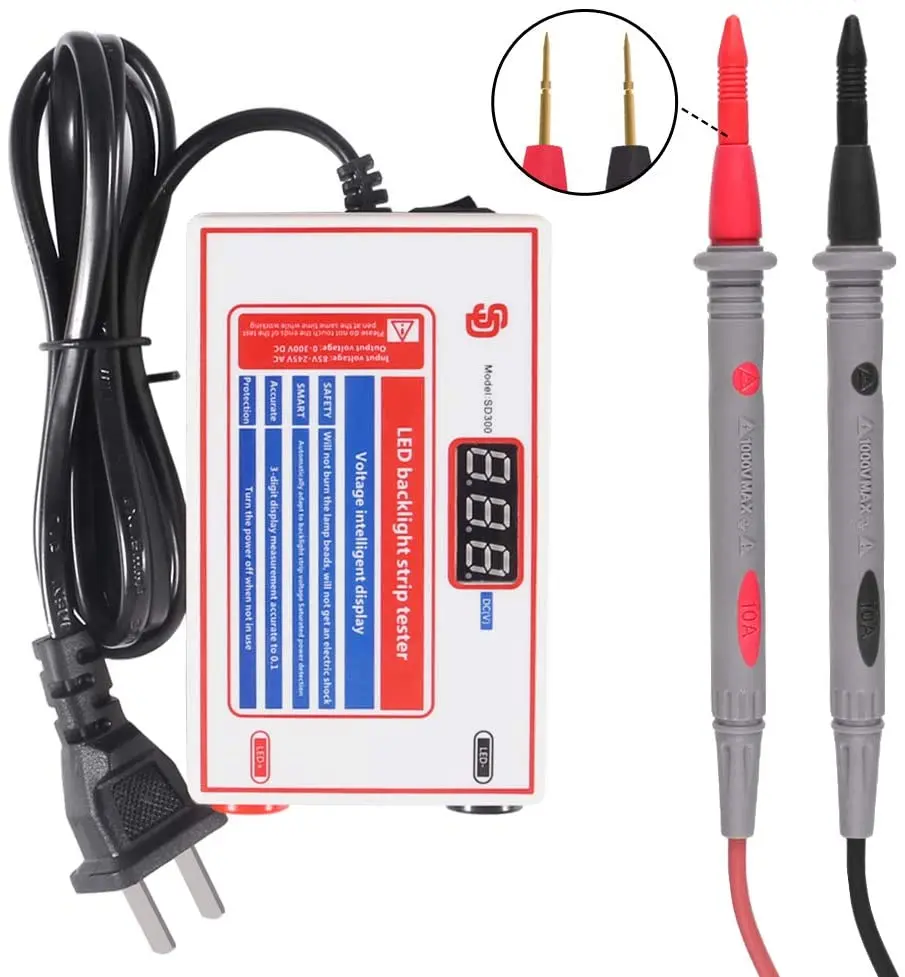 2021 NEW LED Tester 0-300V Output LED TV Backlight Tester Multipurpose LED Strips Beads Test Tool Measurement Instruments