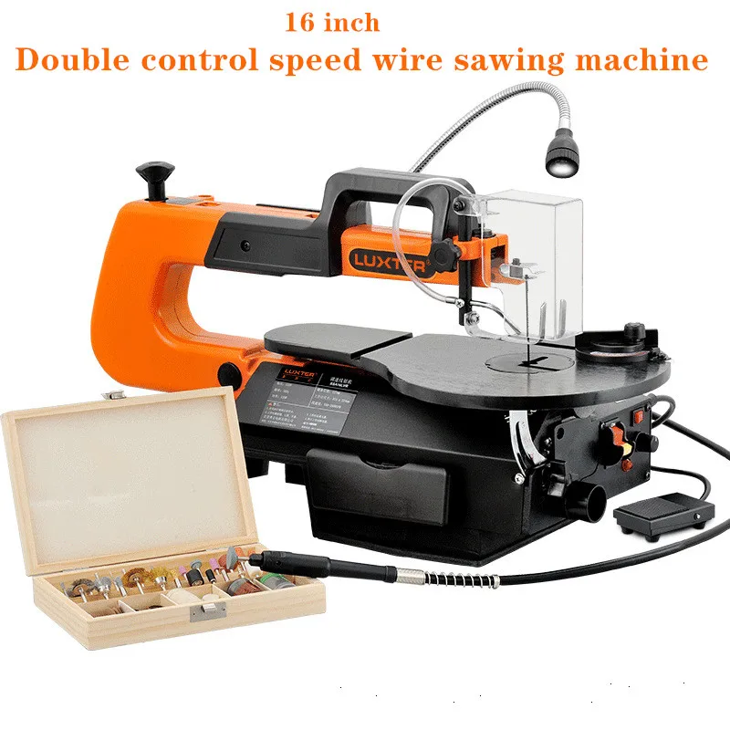 

Bench speed control curve saw, broaching saw, carving saw, woodworking table, saw, wire saw, broaching machine, reciprocating sa