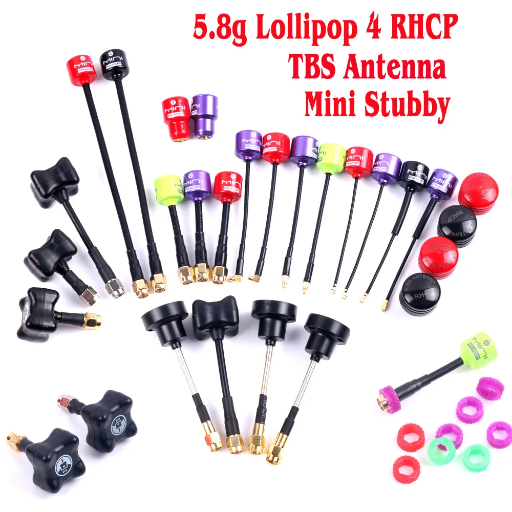 5.8G Lollipop 4 /Pagoda 2 / BlackSheep /Antenna 2.8Dbi FPV Receiver VTX SMA/RP-SMA/MMCX/UFL Antenna for RC FPV Racing Drone part