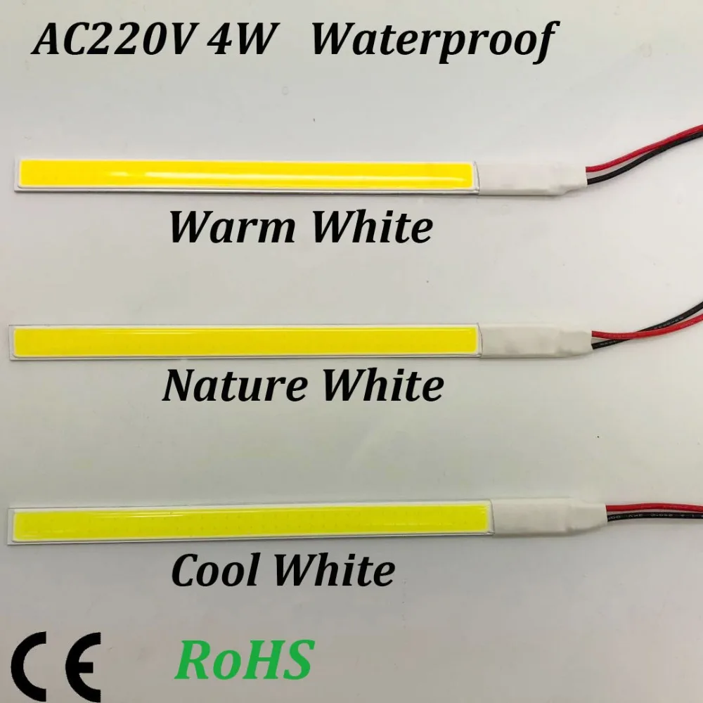 冷蔵庫用防水キッチンランプ,4w 220v,diy cob,リニアチップZF-19512