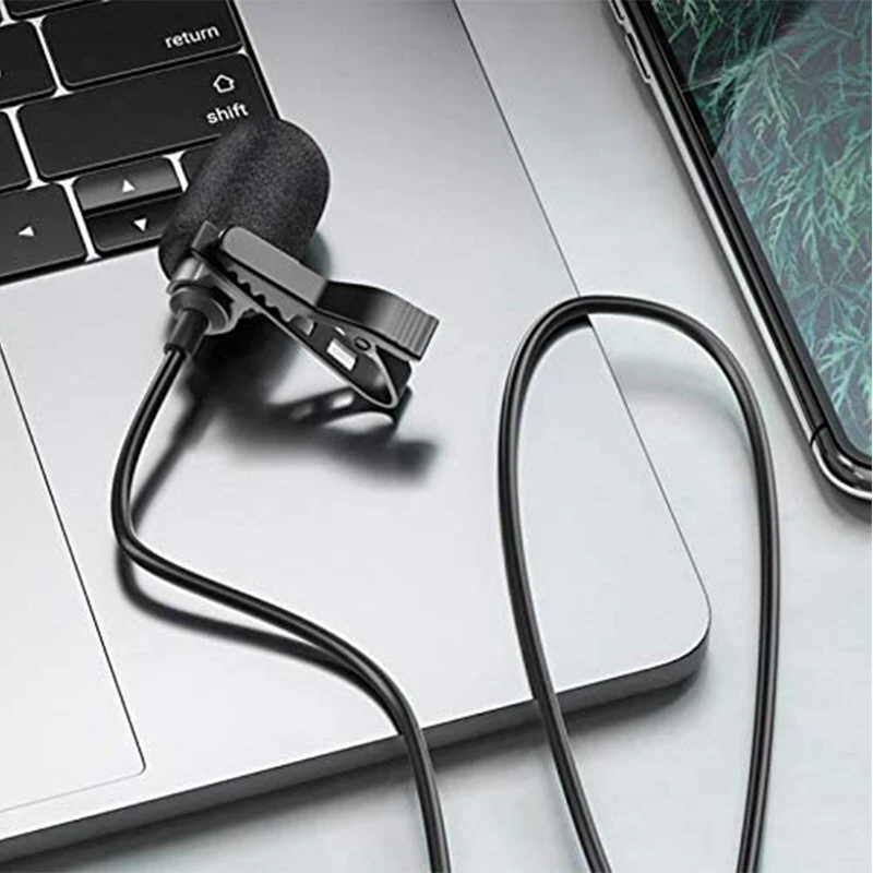 Micrófono USB para ordenador de escritorio y portátil, condensador omnidireccional de 360 °, micrófono de PC para teleconferencia/aprendizaje