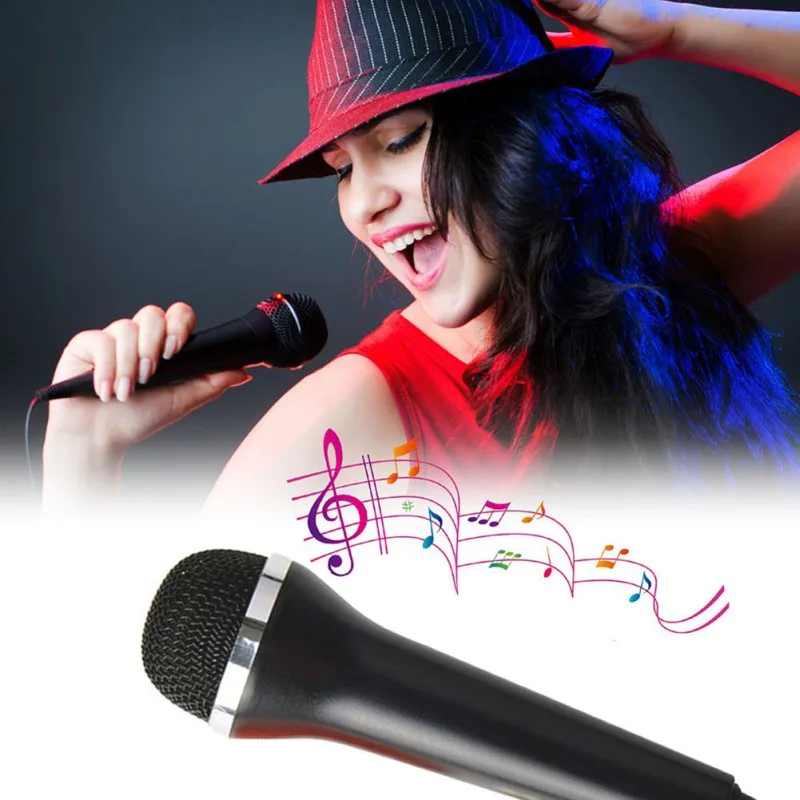 2.2m segurado usb com fio microfone gamepads micrófono para ps3/ps4/xbox um fino/wii controlador microfone desempenho karaoke mic