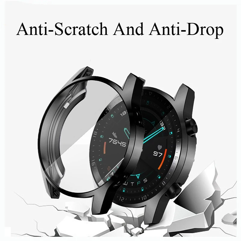 Soft Protective Cover For Huawei Watch GT 2e/2 Pro/2 46mm Fit honnor magic watch 2 46 mm Case Screen Protector Bumper Shell image 2