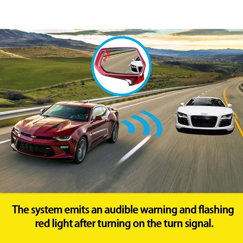 High Quality Blind Spot Monitoring for Nissan Teana duke 2008-2012 BSD BSA BSM Assist Driving Parallel Safety Lane Change Assist