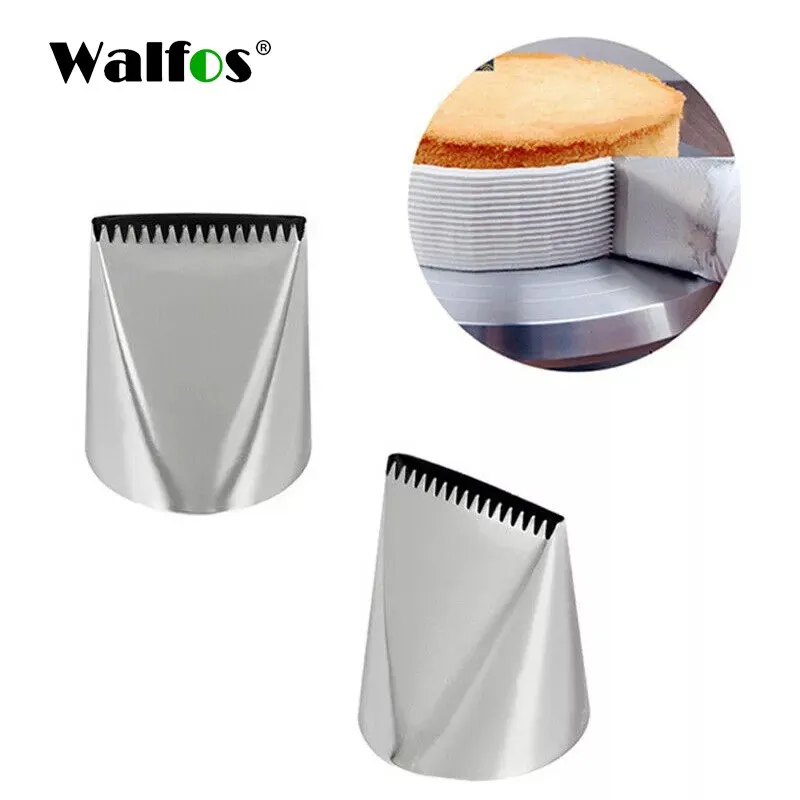 

WALFOS Large Icing Piping Nozzles Flower Cream Cupcake Pastry Tips Cake Decorating Tools Baking Accessories Dessert Decorators