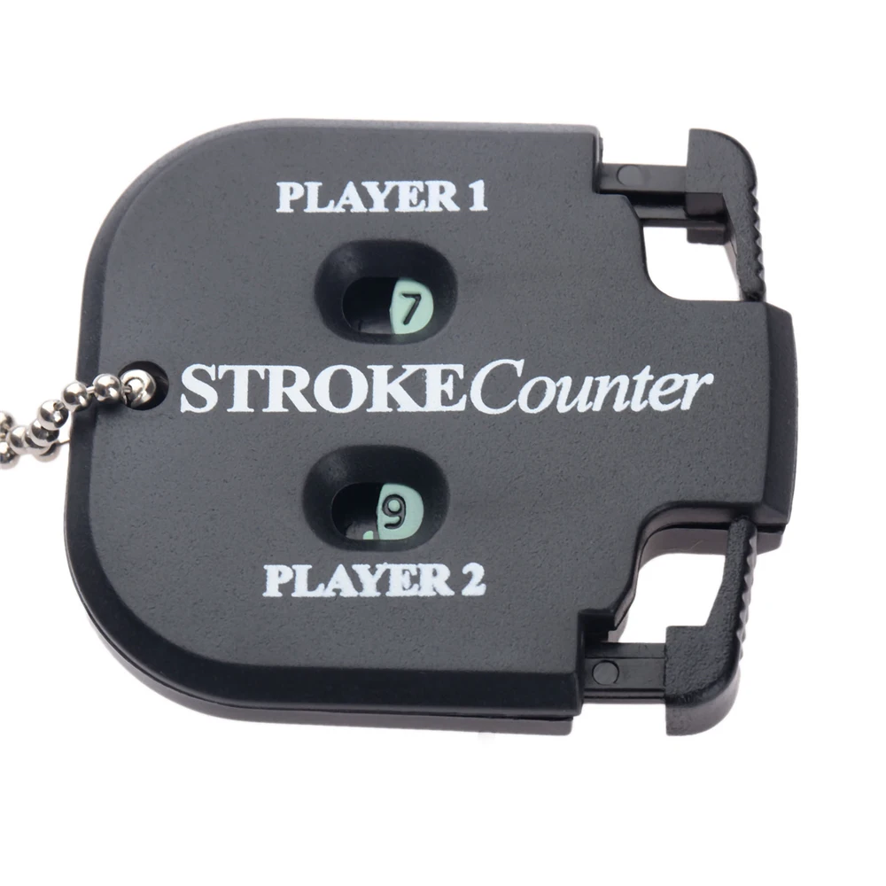 Mini Handy Golf Shot Count Stroke Putt Score Counter Two Digits Scoring Keeper With Key Chain Golf Training Aids Golf Accessorie image 2