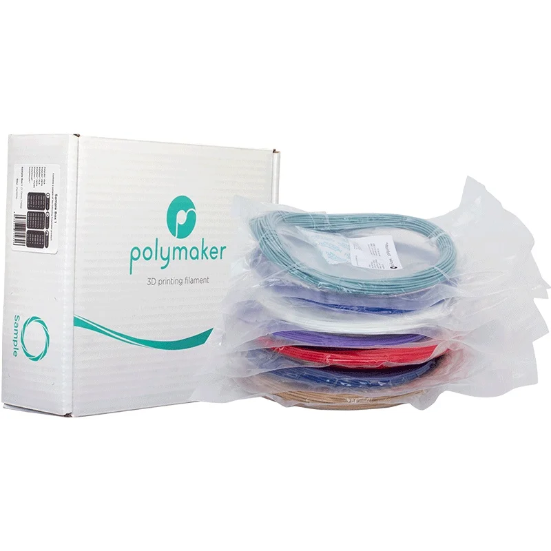 Sample Pack Multimaterial 3D filaments brand Polymaker 2,85mm