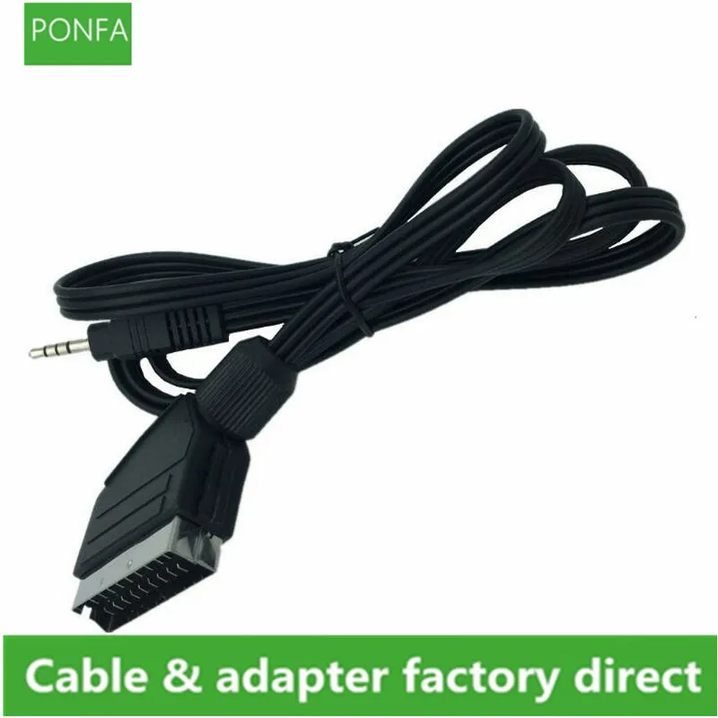 Scart male to DC 3.5mm male audio Stereo cable 1.5M