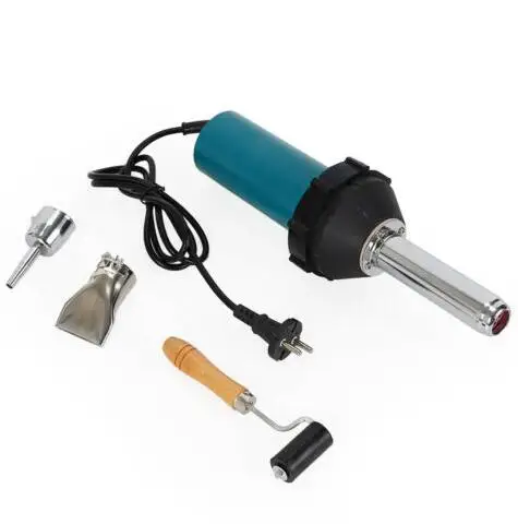 220V 1080W เครื่องเชื่อมพลาสติกไฟฟ้า Hot Air Gun ปืนความร้อนเชื่อมไฟฉายเชื่อมเครื่องเชื่อมชุดสำหรับกันชน PP PVC หด