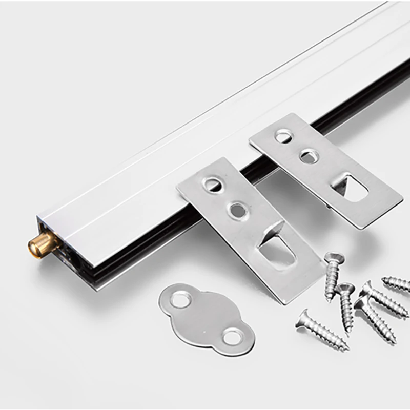Sealing strip for automatic lifting of door bottom U-shaped accessories for hotel doors Soundproof sealing strip