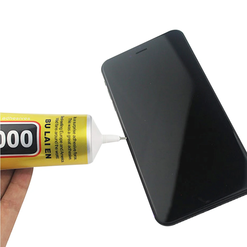 Low odor Adhesive Glue 15/50ml T7000 Super Adhesive Phone Touch Screen Frame Repair Sealant Glue Liquid Office  School Supplies