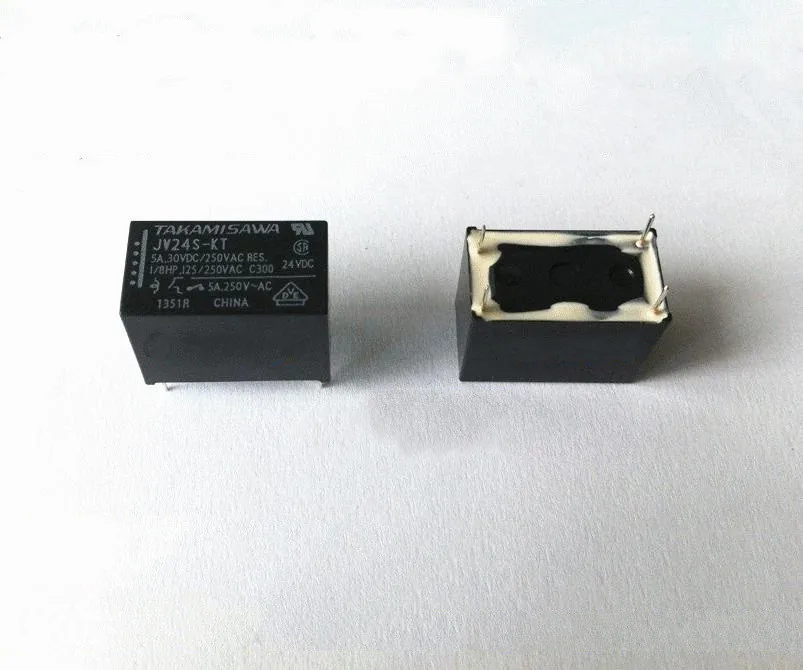 10pcs/lot  NEW relay  JV24S-KT-24VDC  JV3S-KT  JV5S-KT  JV12S-KT  12VDC  24VDC JV24SKT DC24V 12V 4PIN