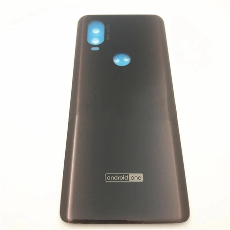 New For Motorola One Vision Back Battery Cover Door Rear Glass Housing Case For Moto One Vision P50 Battery Cover Housing