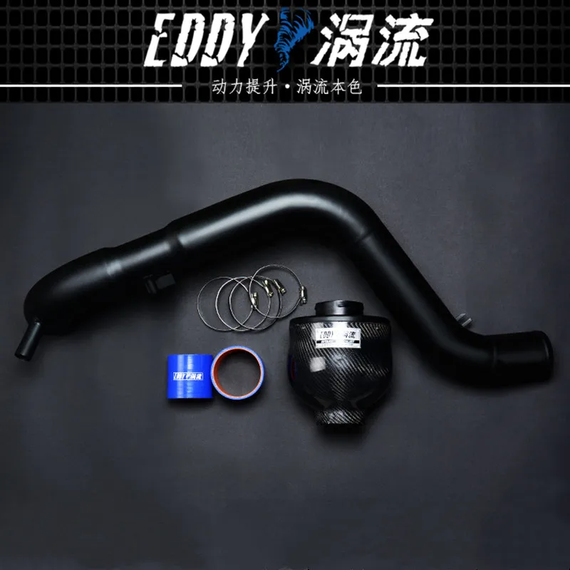 EDDY Intake System Air Intake Pipe & Carbon Fiber Air Filter for Volkswagen Golf R20 2.0T VW Golf R Car Engine Parts