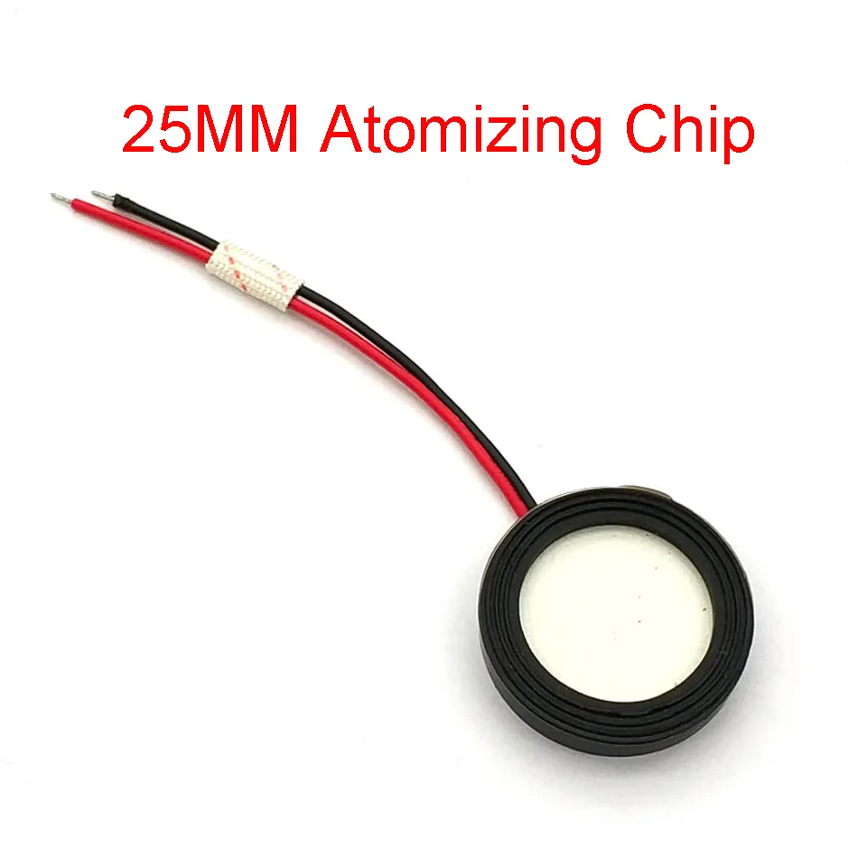 25MM Atomizing Chip Ultrasonic Atomization Humidification Ceramic Atomization Chip 25mm Piezoelectric Humidifi