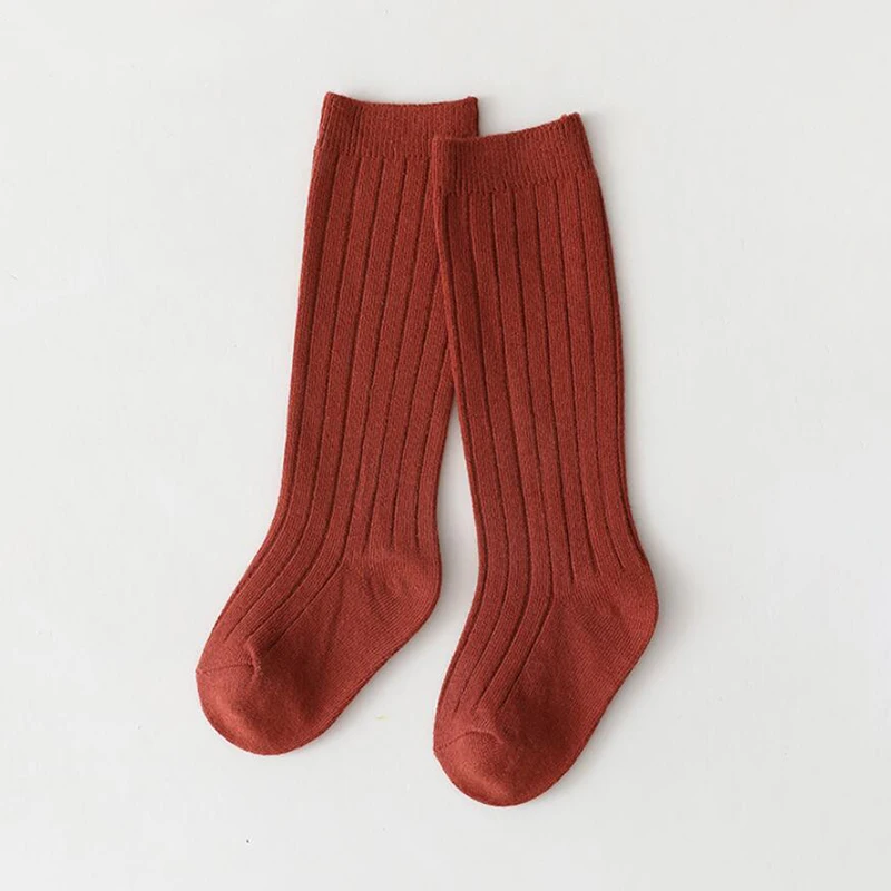 Spanische Kindersocken, gestreift, für Jungen und Mädchen, Baumwollsocke, atmungsaktiv, kniehoch, lange Baby-Socken, Schuluniform-Socken, 0–7 Jahre – Detail 22