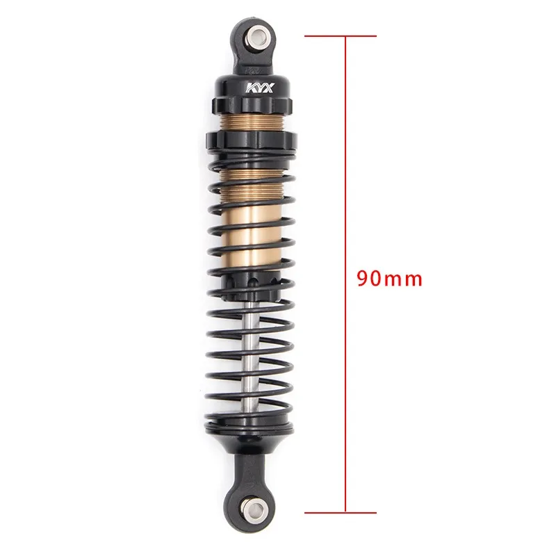 For Traxxas Trx4 Defender G500 Scx10 Ii Axial D90 Trx6 G63 Applicable Metal Shock Absorber L=90mm L=100mm 1 Pair