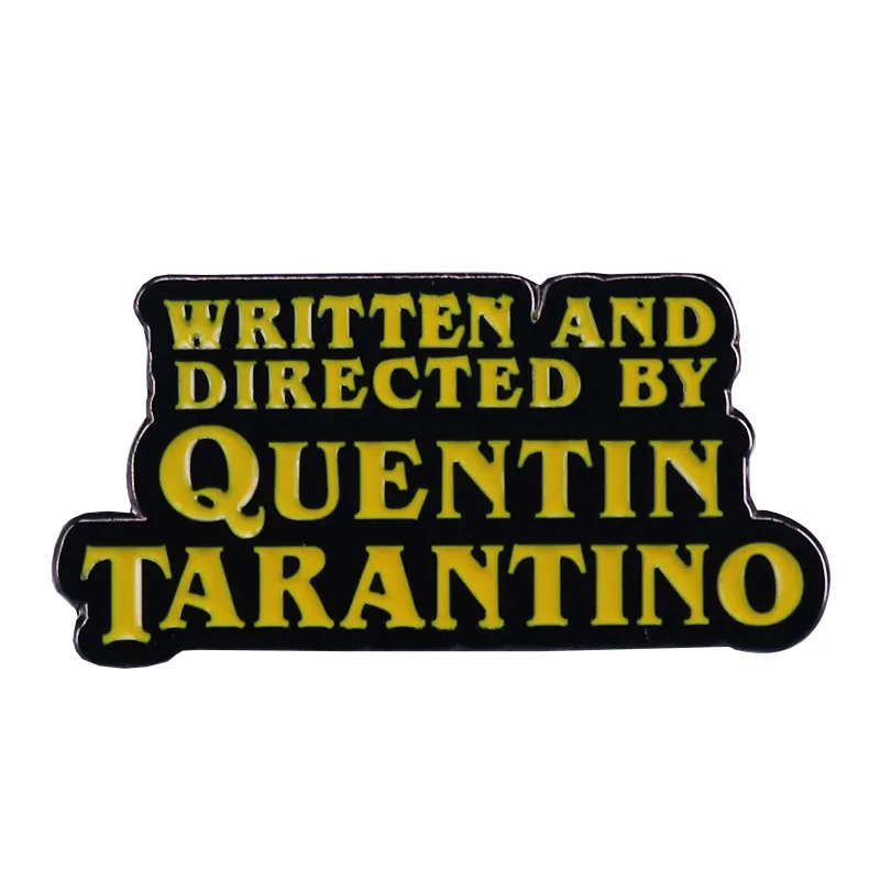 Quentin Tarantino Pin Pulp Fiction Kill Bill Iconic Movie Fans Flair Addition