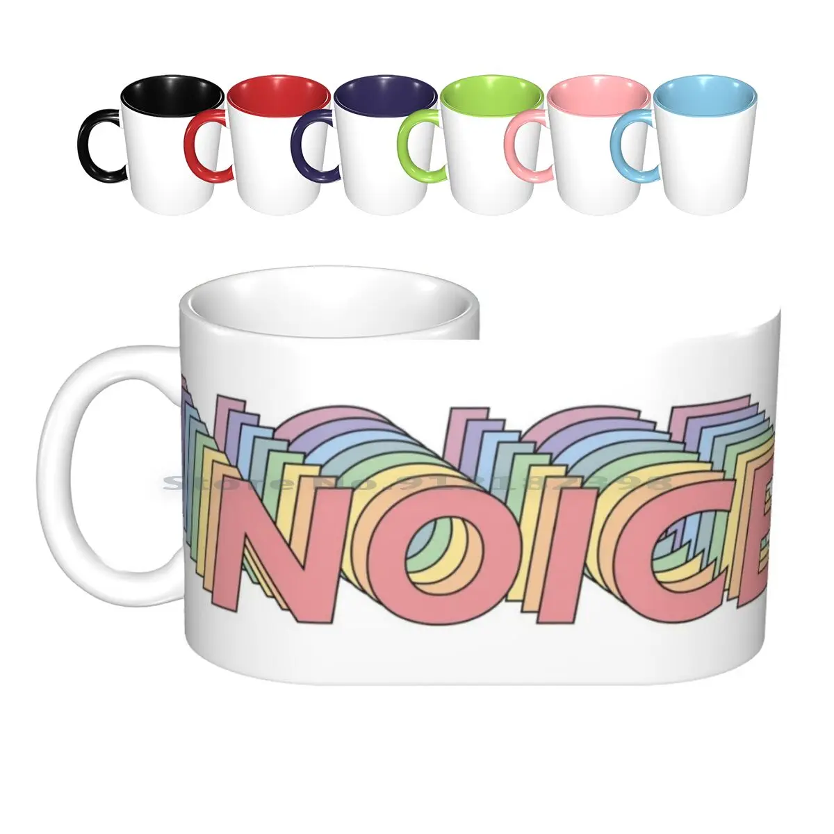 Brooklyn Nine Nine Noice Ceramic Mugs Coffee Cups Milk Tea Mug Brooklyn Brooklyn Nine Nine Brooklyn 99 Jake Peralta Amy