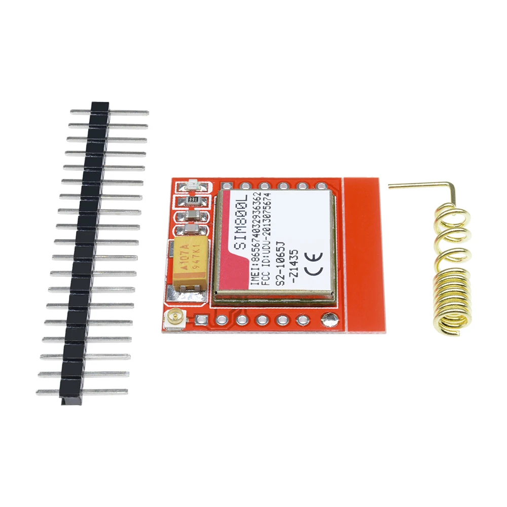 SIM800L GPRS GSM Module MicroSIM Card Core Board Quad-band TTL Serial Port